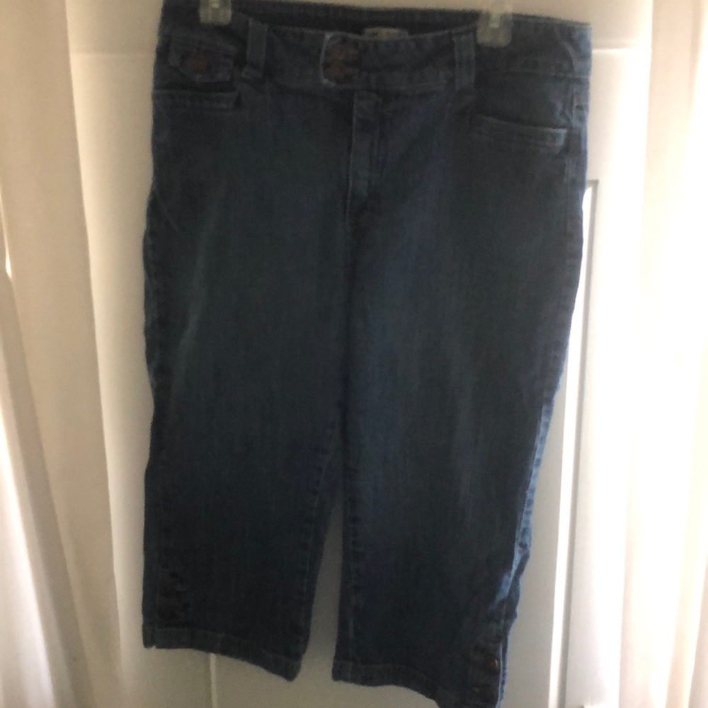 Lee Just Below The Waist Jean Capris Size 14